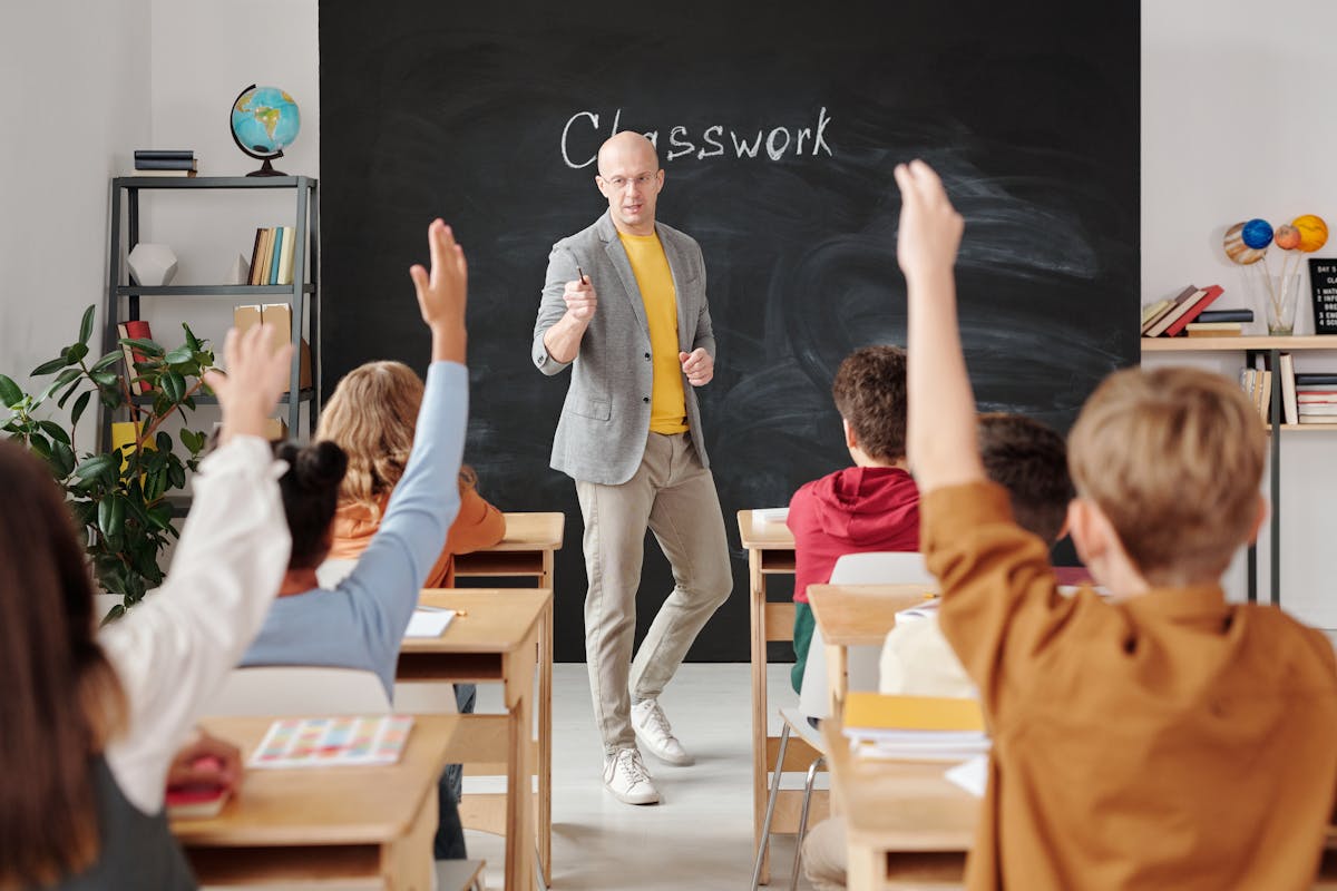Indian teacher leading a Riyadh international school classroom after degree apostille in India and certified Arabic