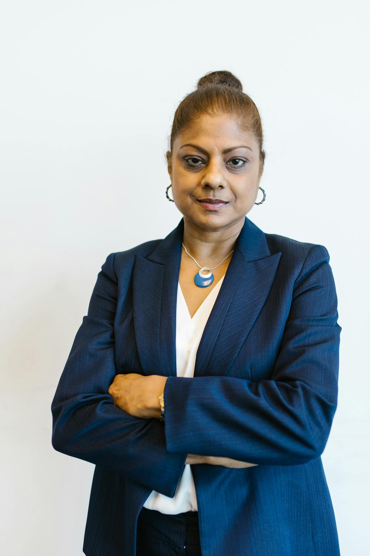 Indian-origin UK leader in a suit at a charity board meeting in London